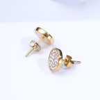 Crystella Discs Studs