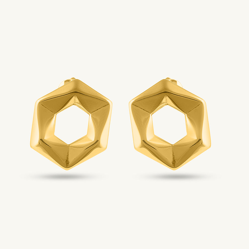 Bold Facet Studs