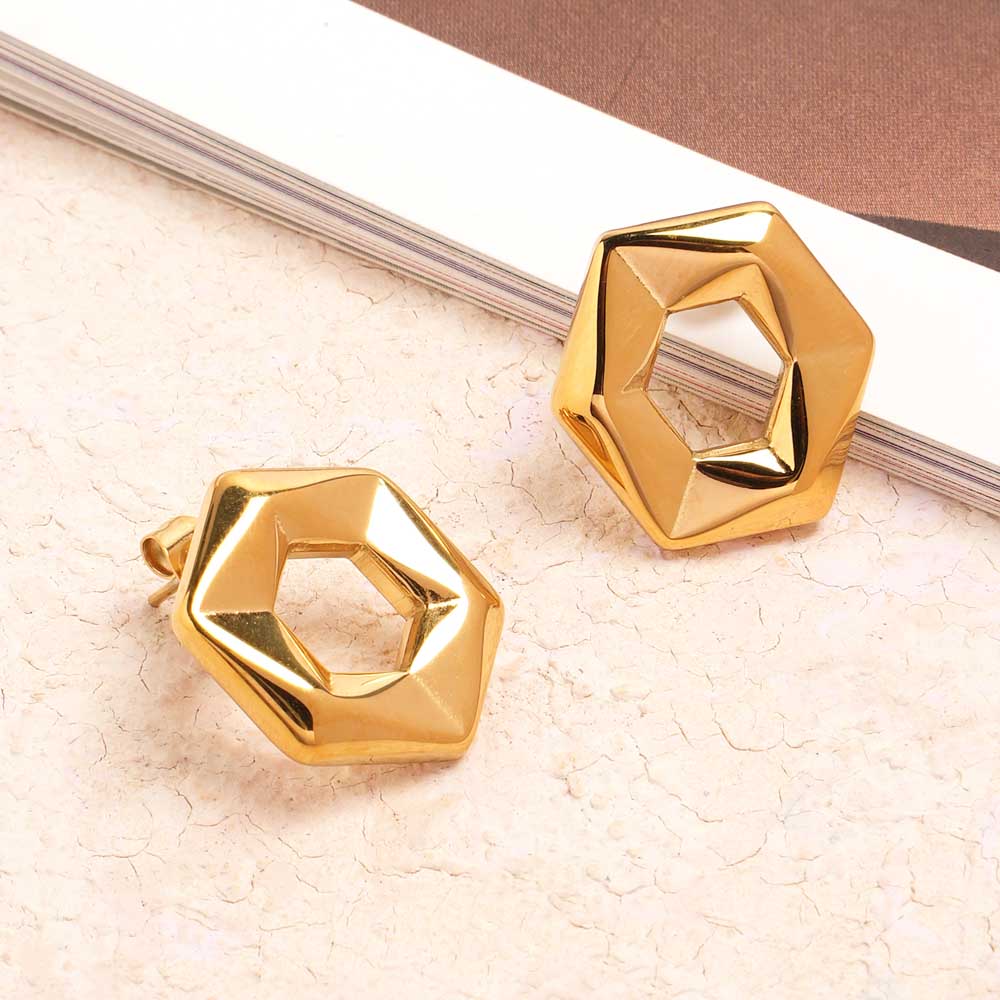 Bold Facet Studs