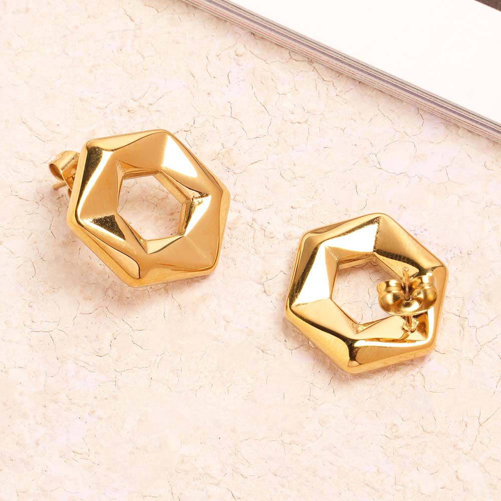 Bold Facet Studs