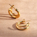 Echo Twist Luxe Studs