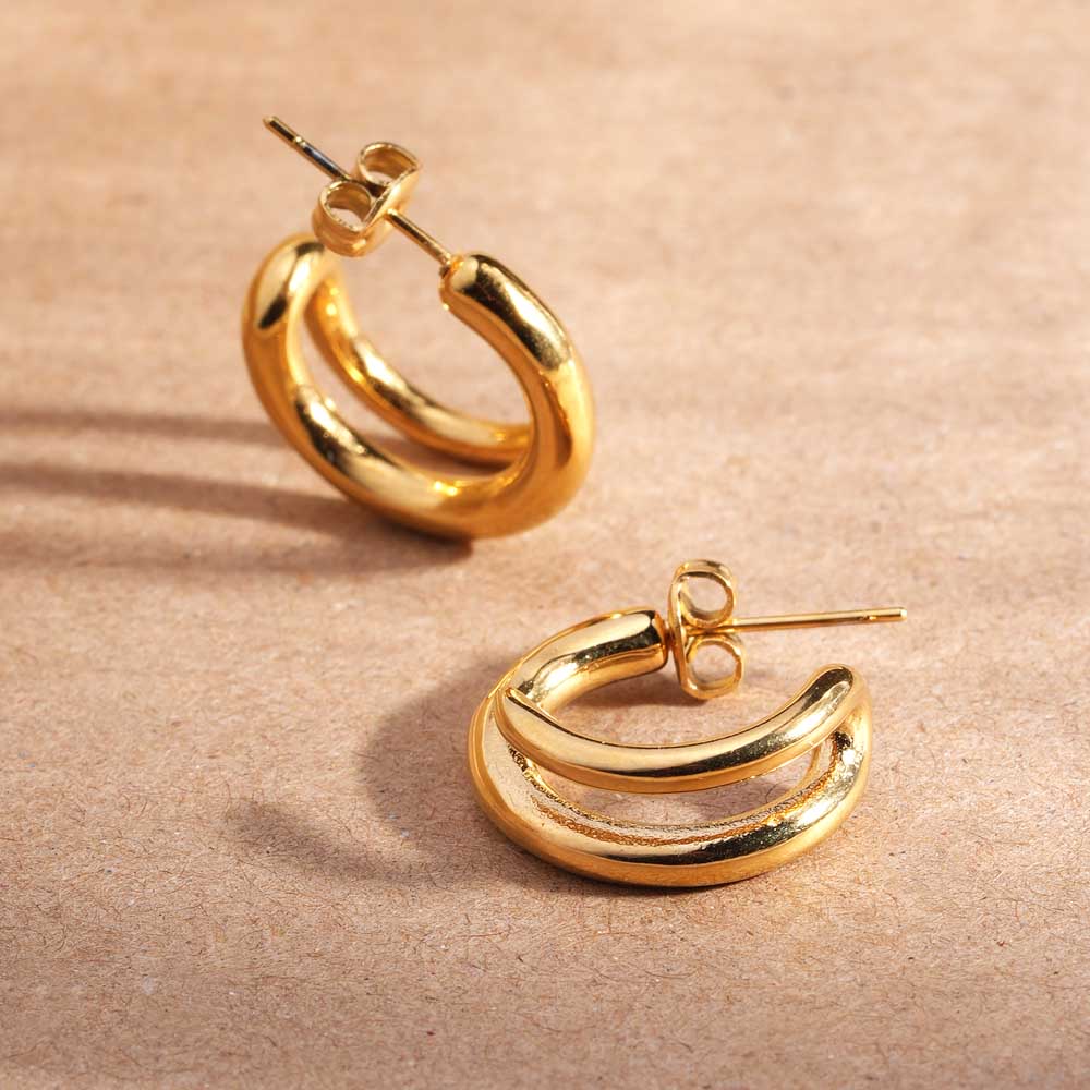 Echo Twist Luxe Studs