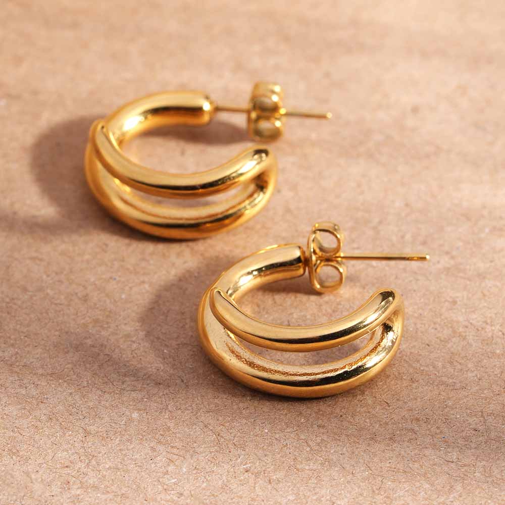 Echo Twist Luxe Studs