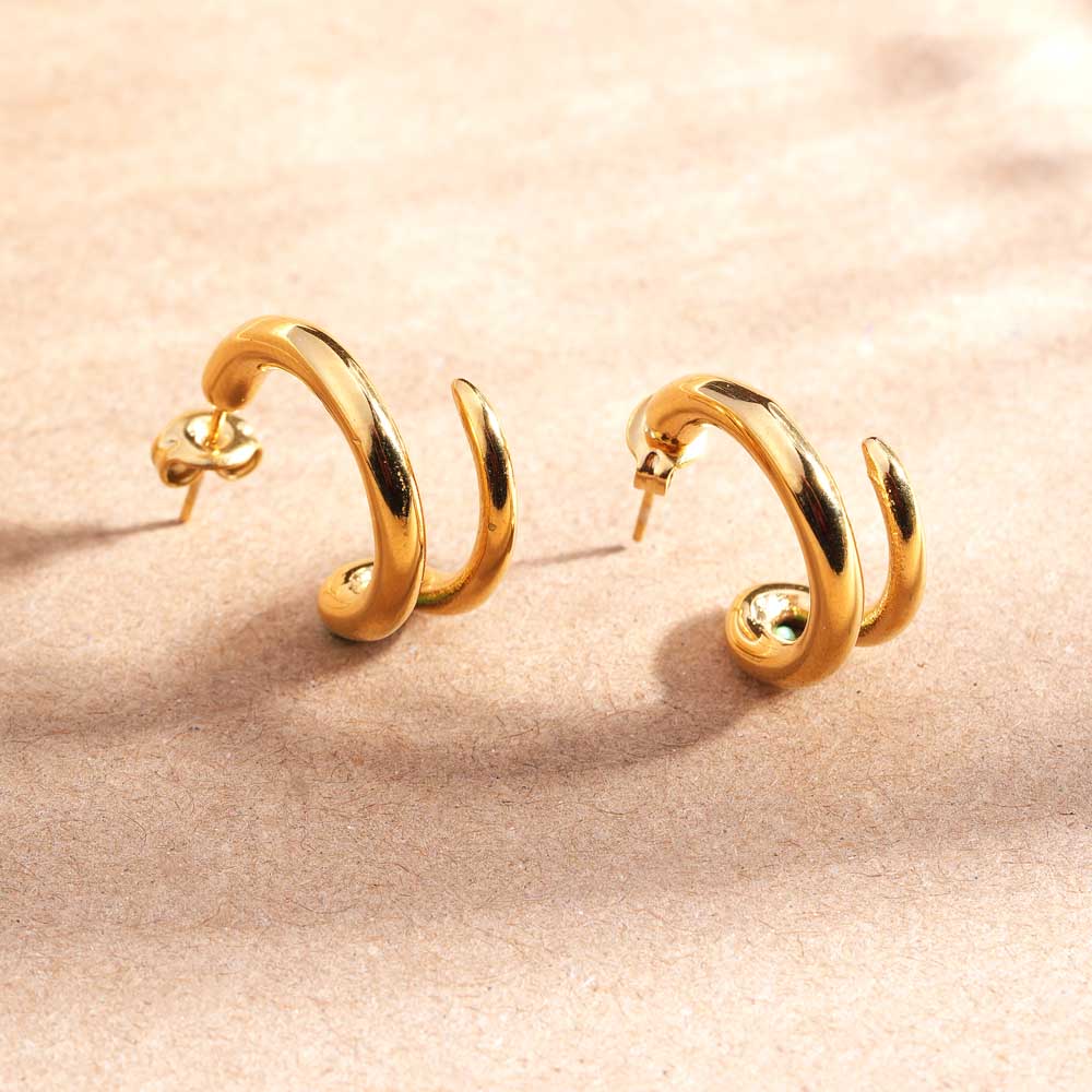 Echo Twist Luxe Studs