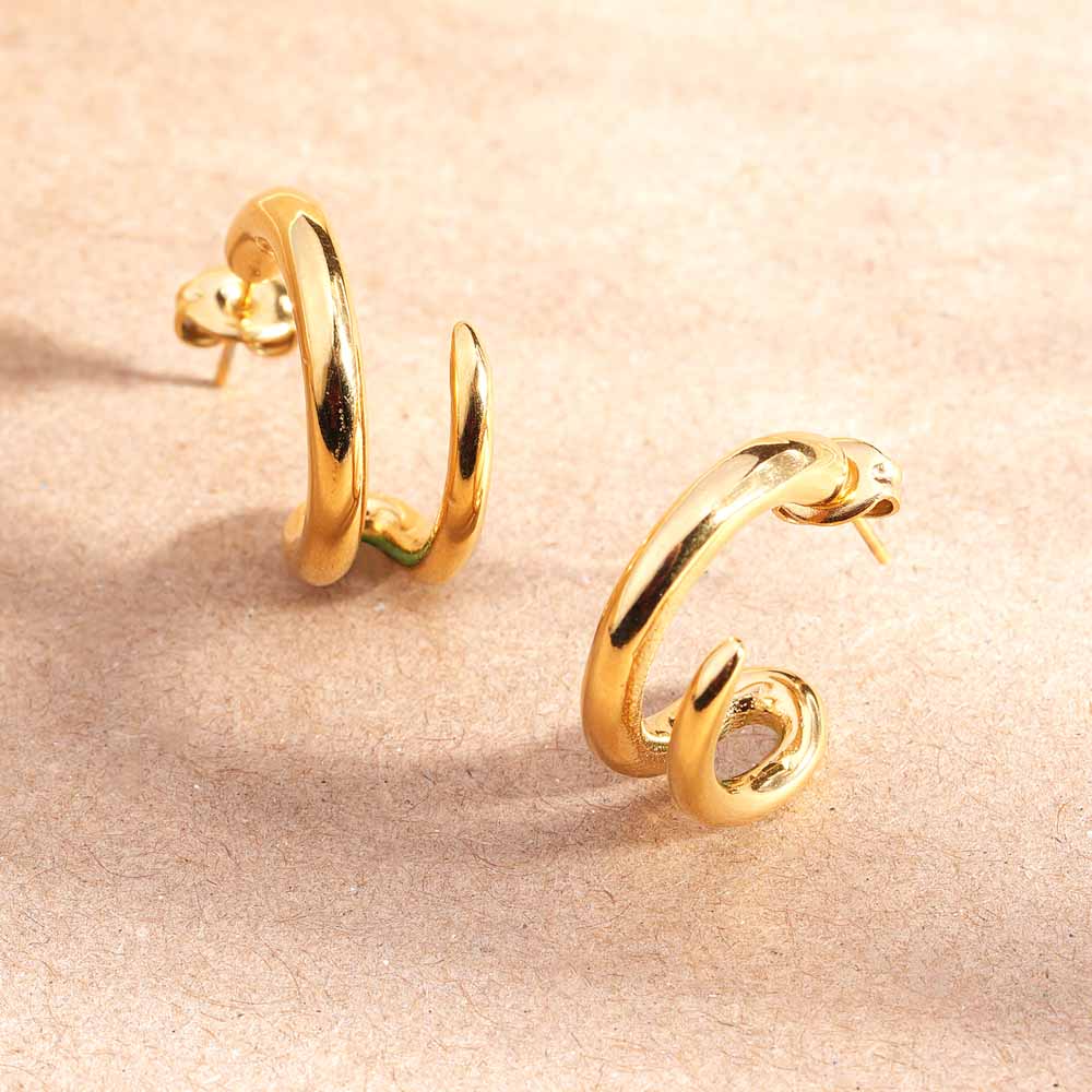 Echo Twist Luxe Studs
