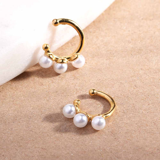 Trio Pearl Cuff
