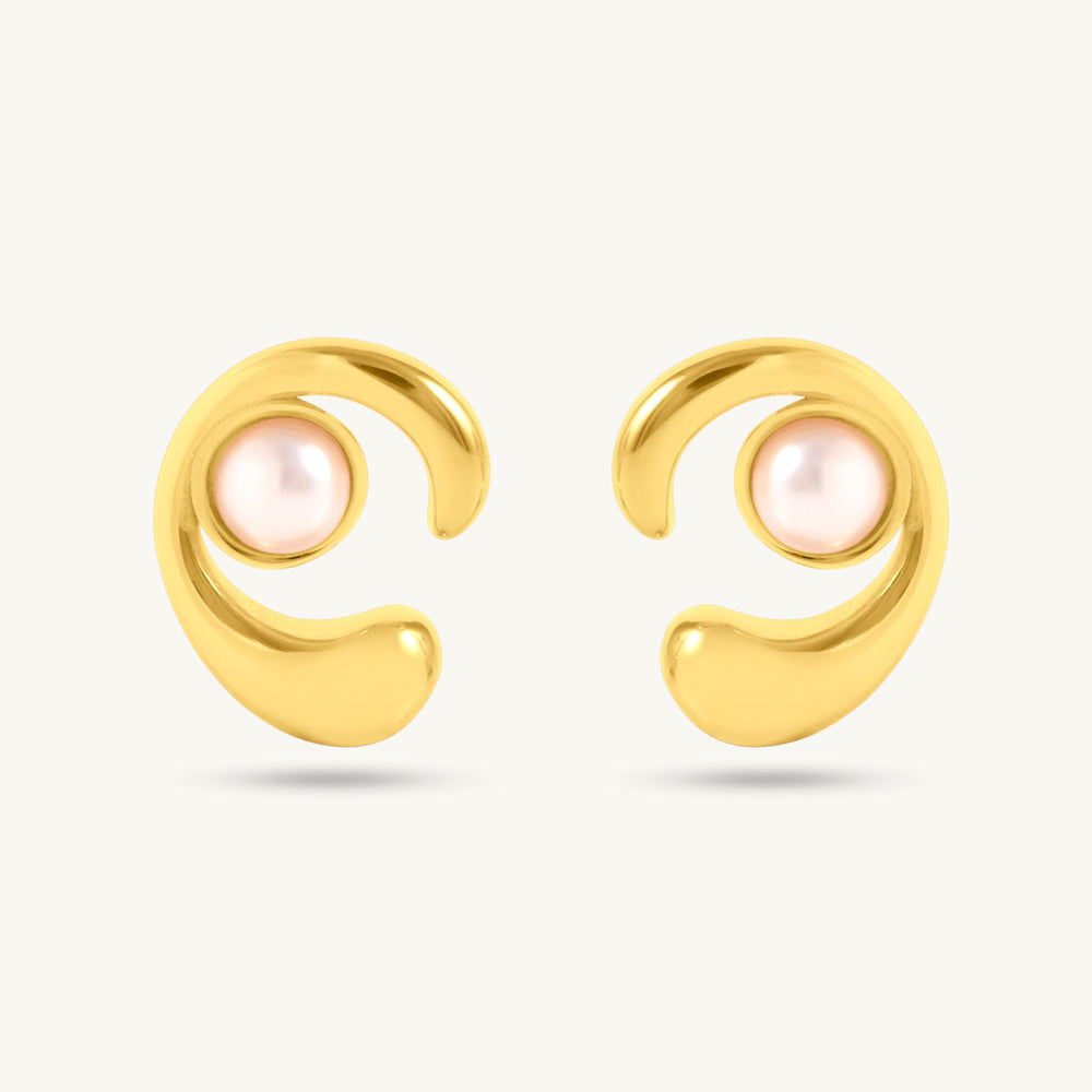 Celestial Curl Studs