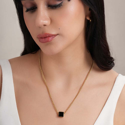 Shadow Gem Elegance Necklace