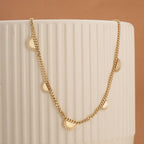 Dancing Sun Charms Necklace