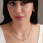 Dancing Sun Charms Necklace