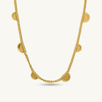 Dancing Sun Charms Necklace