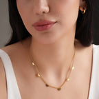 Dancing Sun Charms Necklace