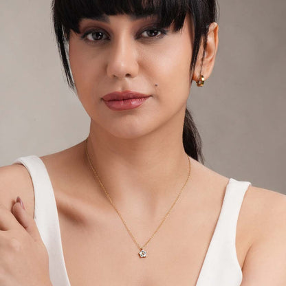 Golden Bloom Necklace