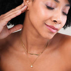 Auric Pearl Layered Necklace