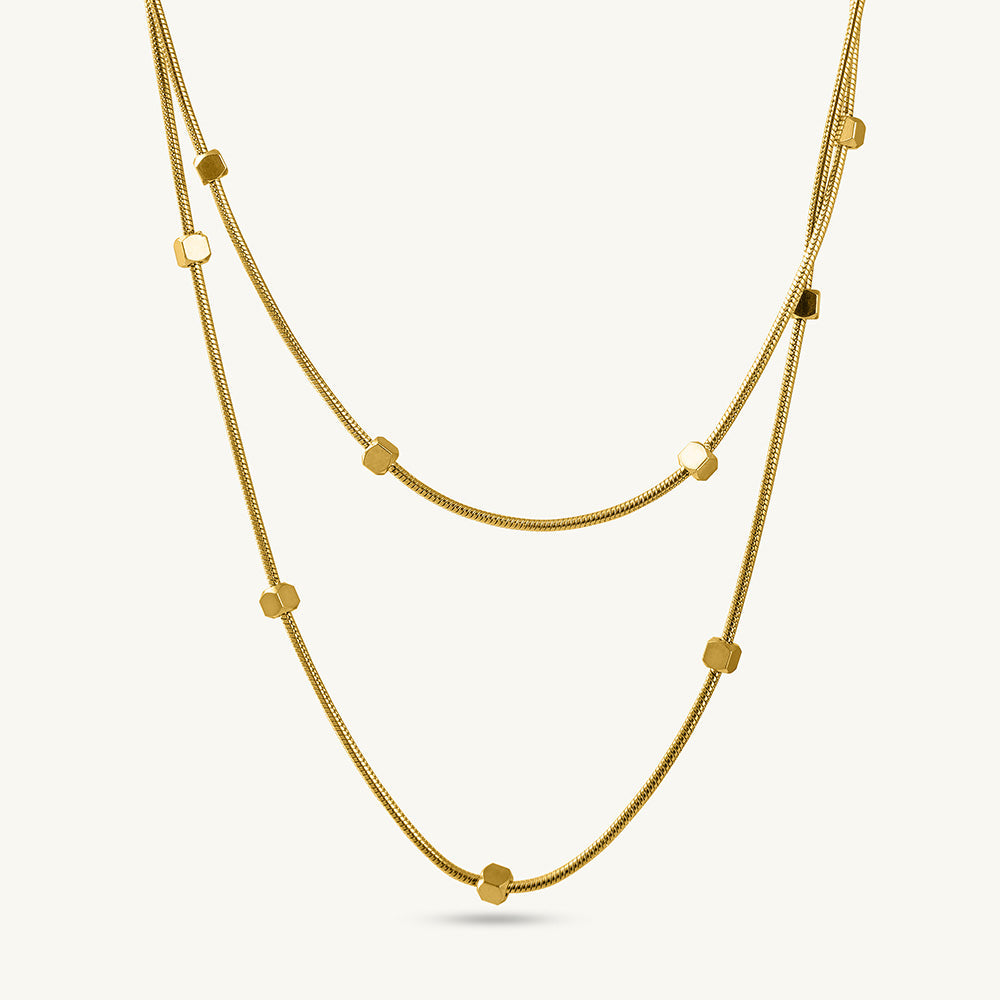 Luxe Orbit Layered Necklace