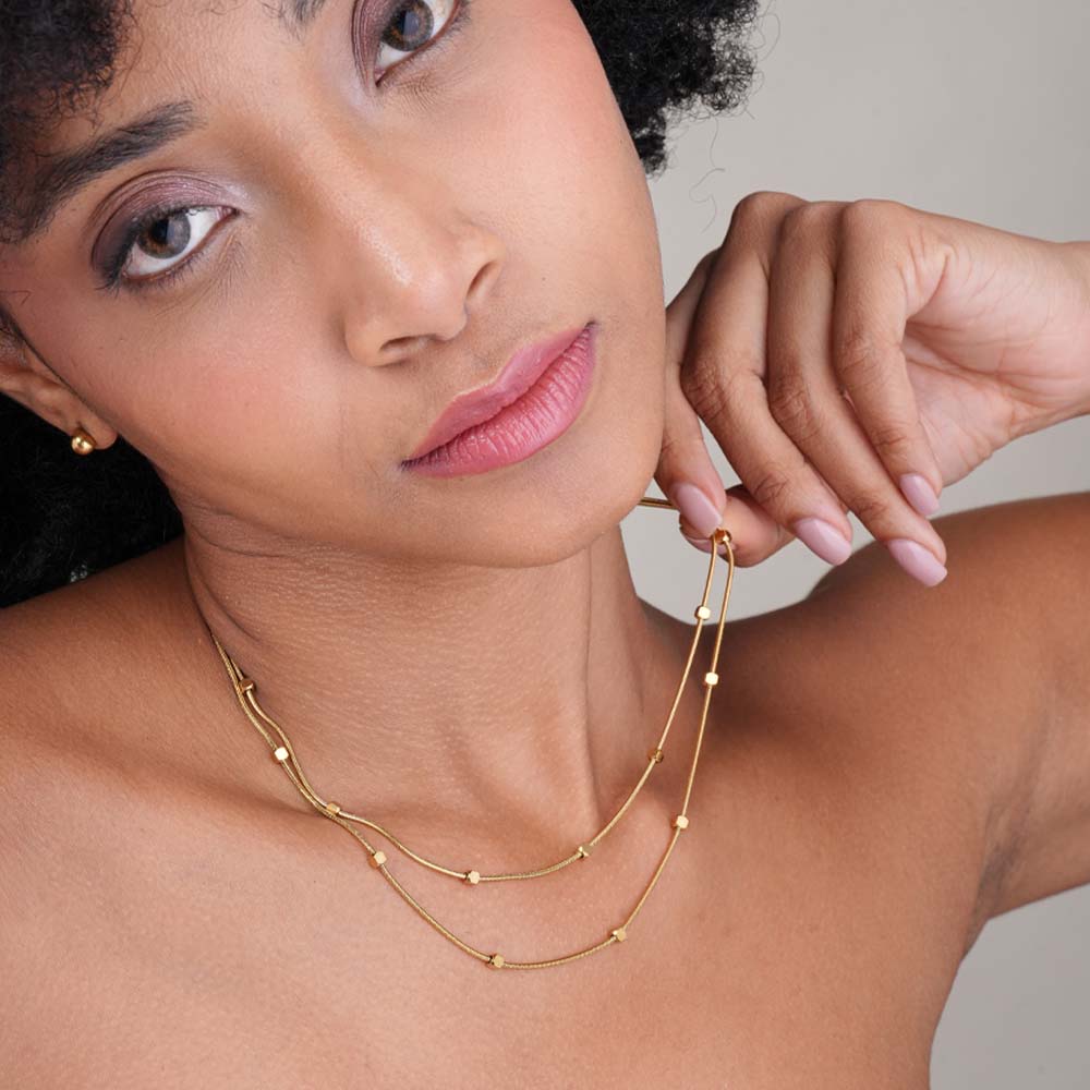 Luxe Orbit Layered Necklace
