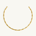 Delicate Gold Twist Choker
