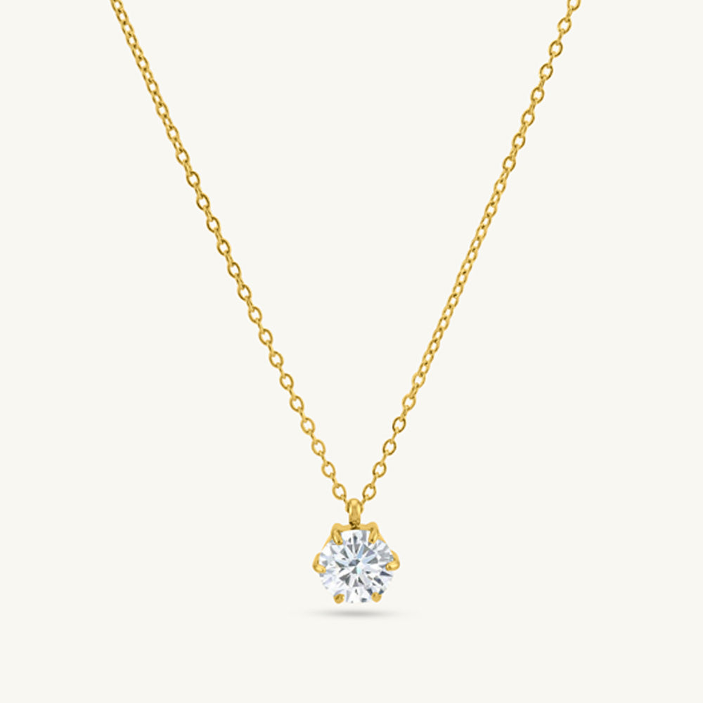 Celestial Spark Drop Pendant