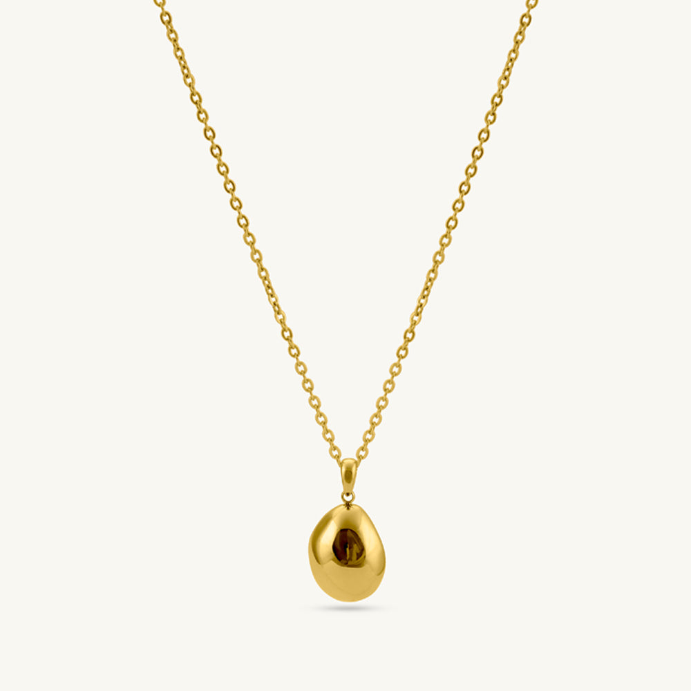 Classic Gold Bell Pendant Necklace