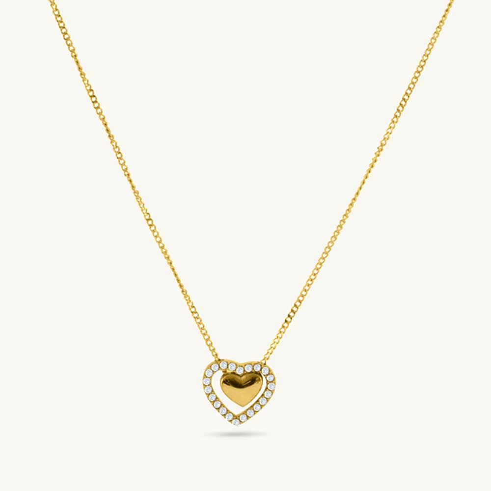 Heart of the Jungle Chain Tassel Necklace