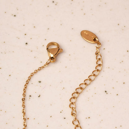 Solo Sparkle Pearl Drop Necklace