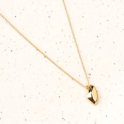 Golden Gloss Charm Necklace