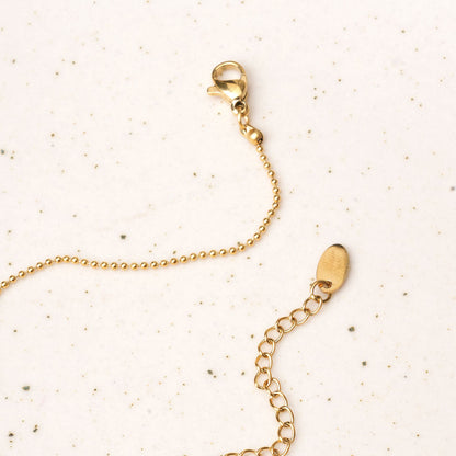 Golden Gloss Charm Necklace