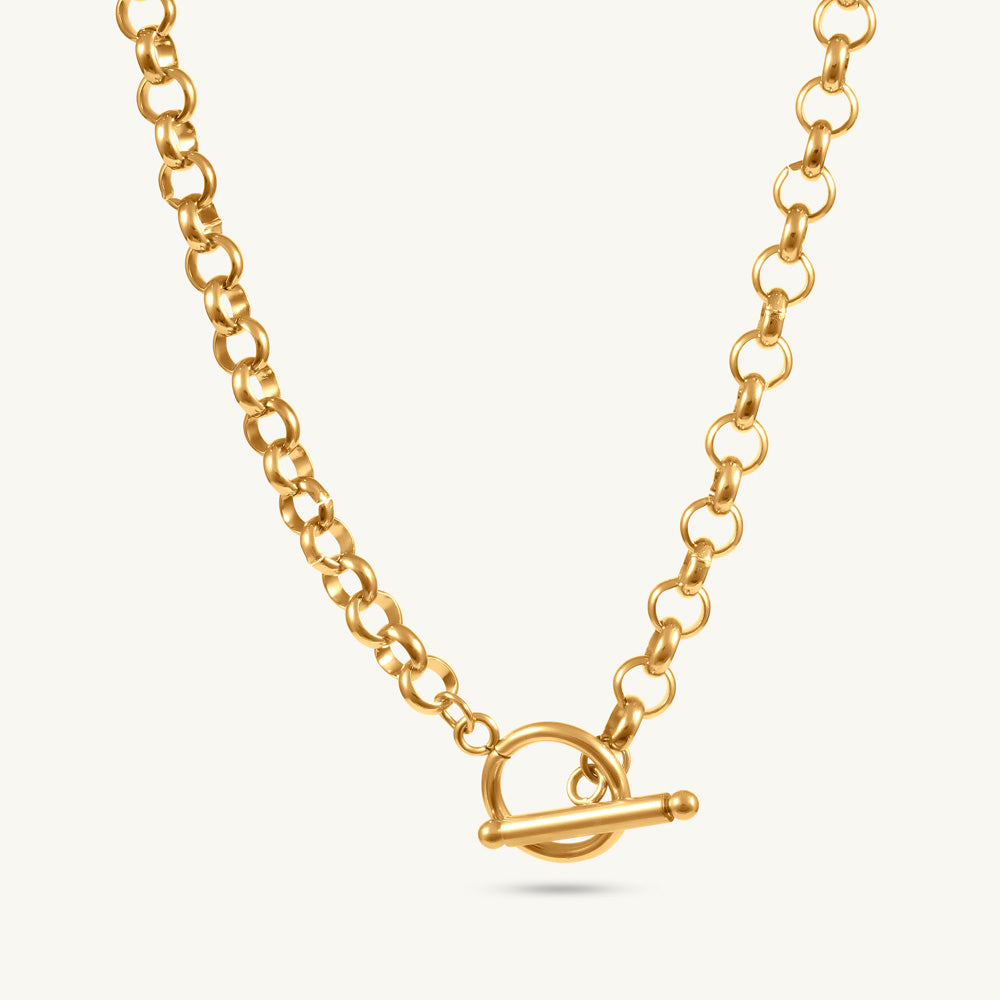 Bold Loop Toggle Necklace