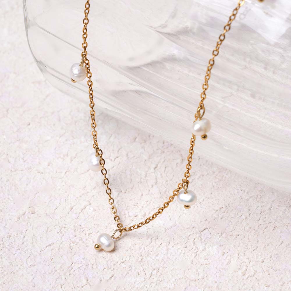 Starry Path Dainty Necklace