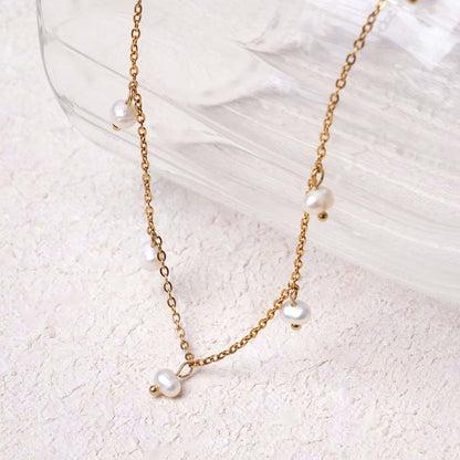 Starry Path Dainty Necklace