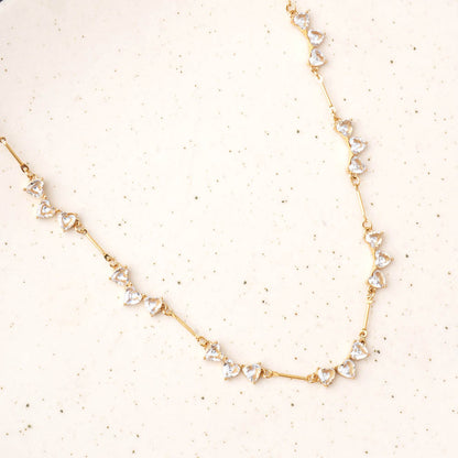 Floral Vine Pearl Necklace