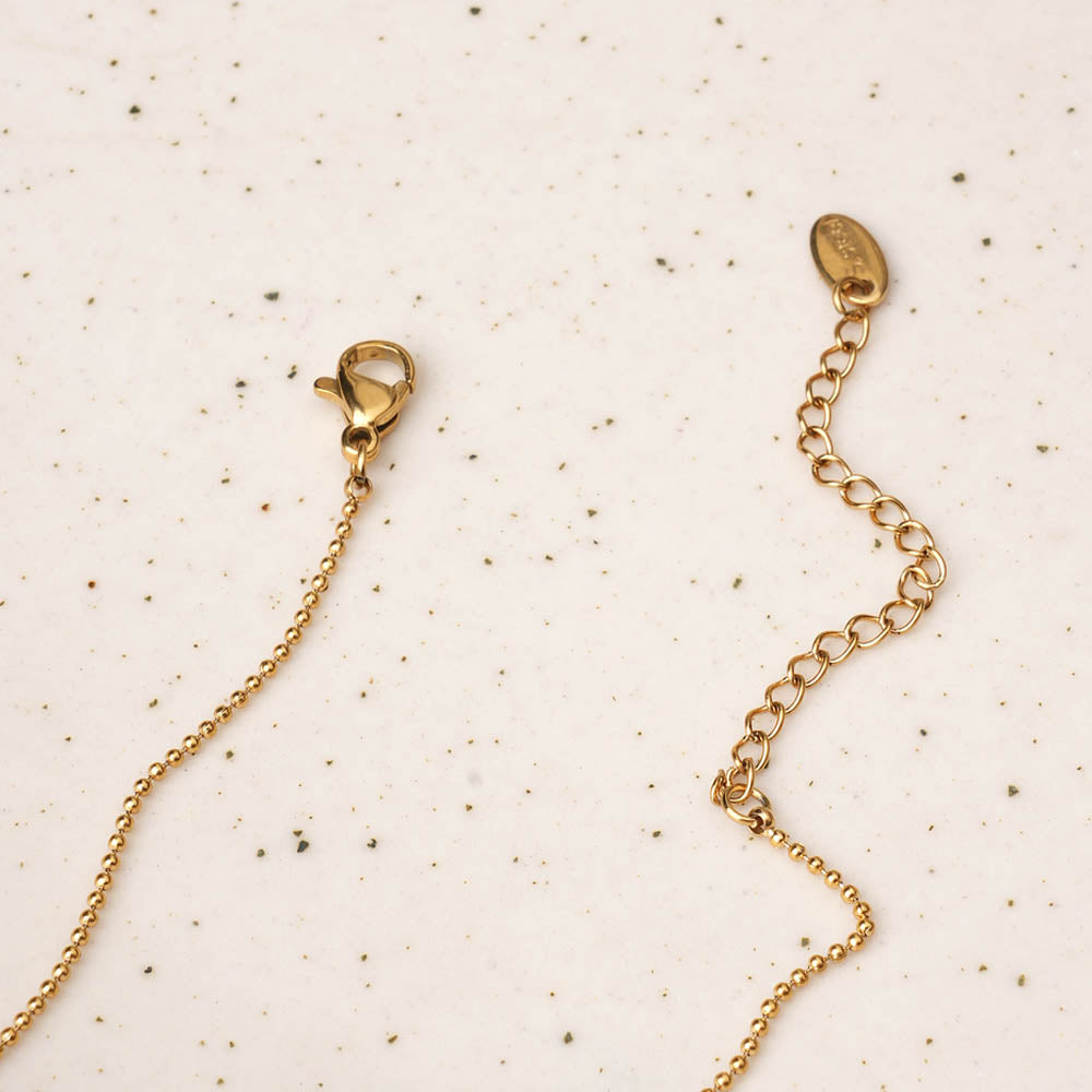 Dainty Curve Diamond Necklace