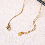 Baroque Pearl Whale Tail Necklace