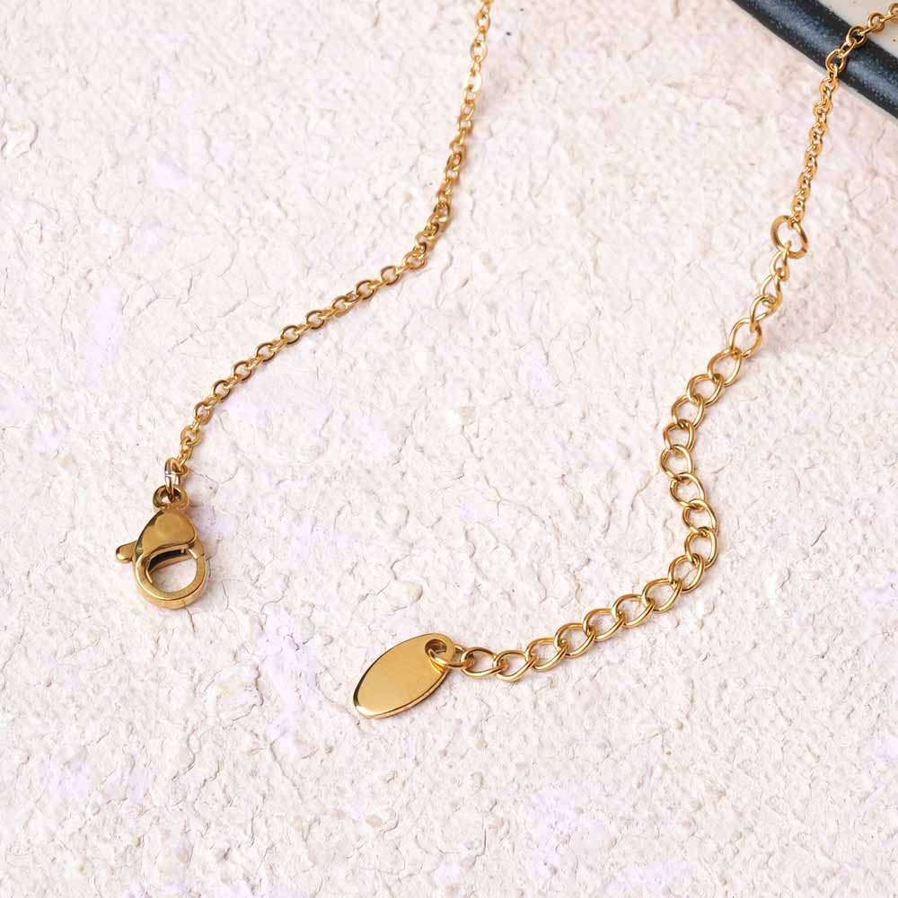 Baroque Pearl Whale Tail Necklace