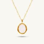 Classic Gold Round Pendant