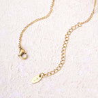 Classic Gold Round Pendant