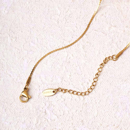 Open Heart Charm Necklace
