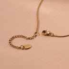 Bubble Drop Chain Necklace