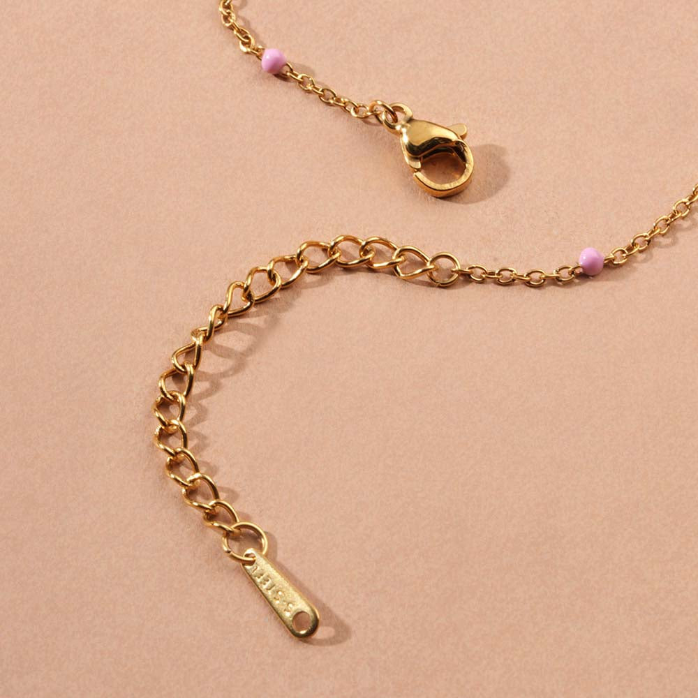 Dangle Charm Link Necklace