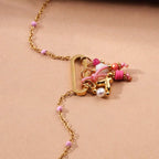 Dangle Charm Link Necklace