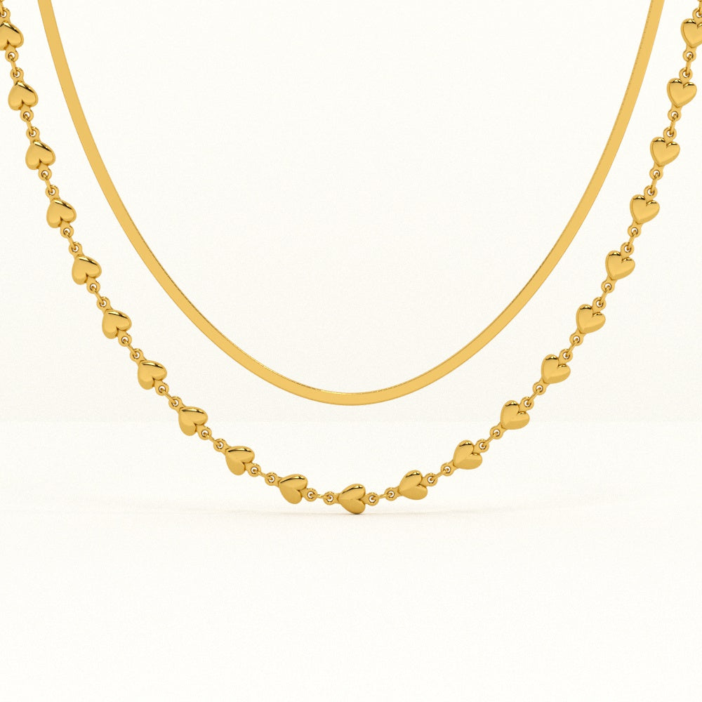 Interlocking Heart Necklace