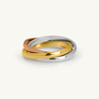 Classic Tri Colour Ring