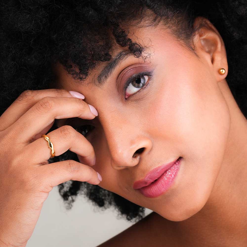 Artisan Gold Undulating Ring