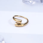 Bold Arc Open Ring
