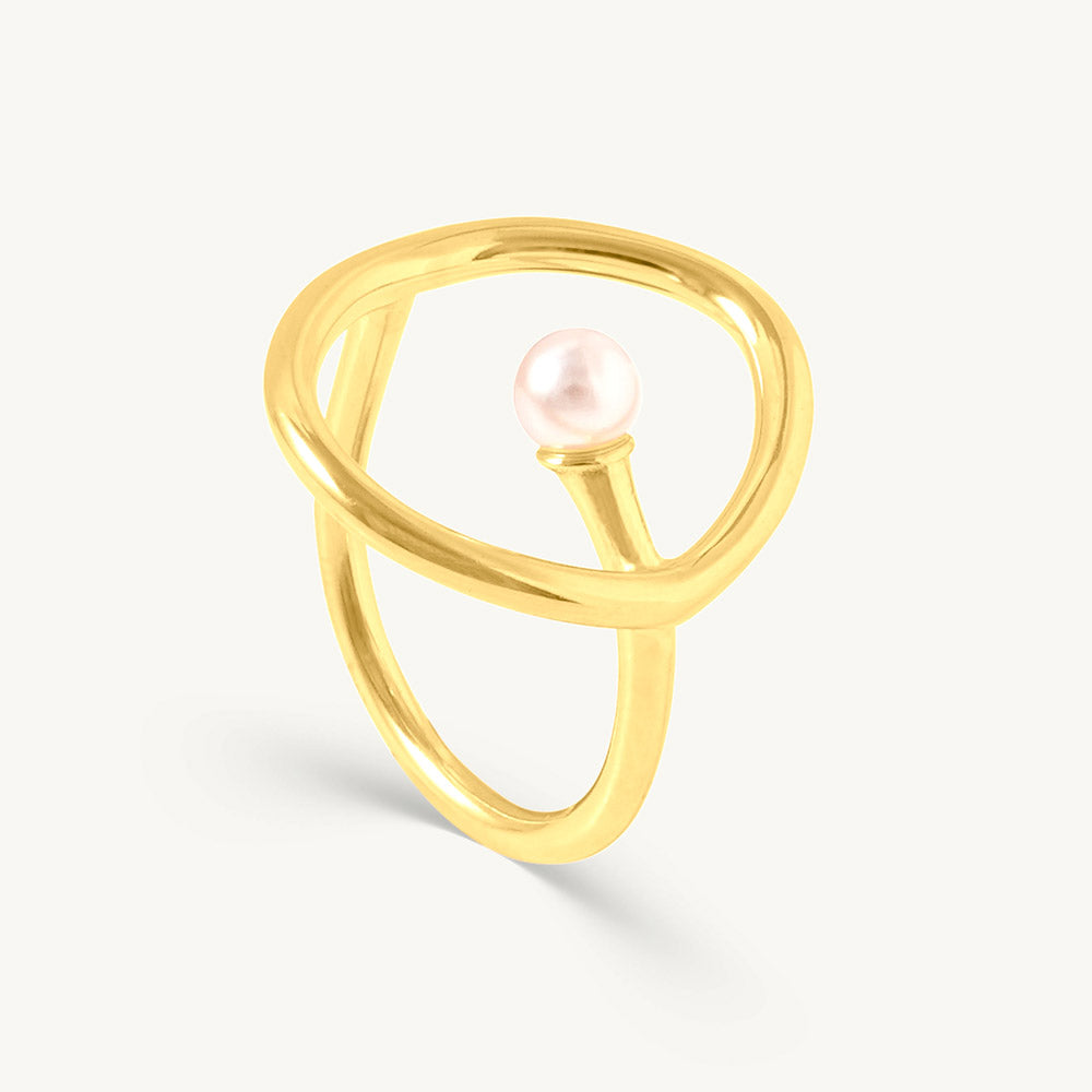 Criss-Cross Pearl Center