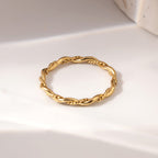 Delicate Rope Twist Ring