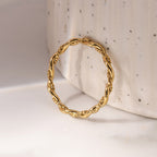 Delicate Rope Twist Ring