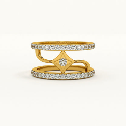 Verve 925 Sterling Silver  Signature Ring