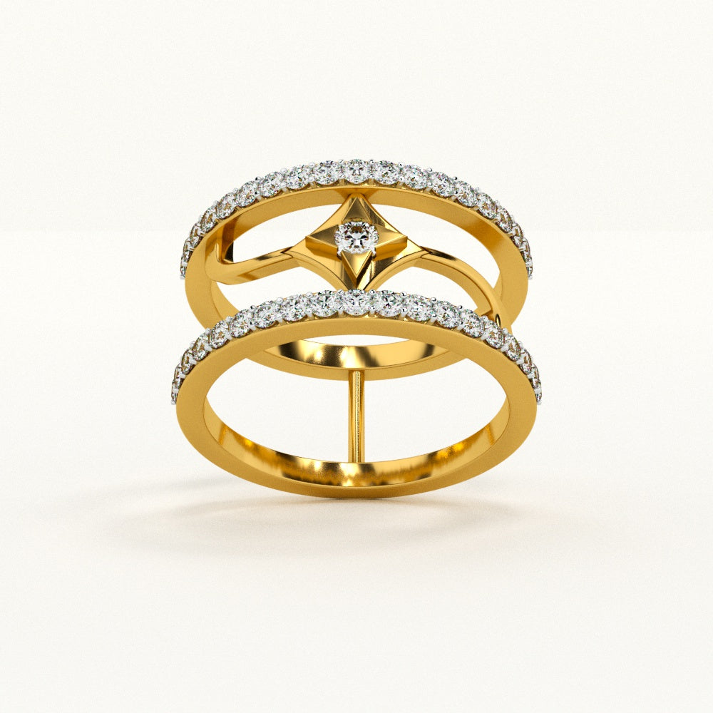 Verve 925 Sterling Silver  Signature Ring