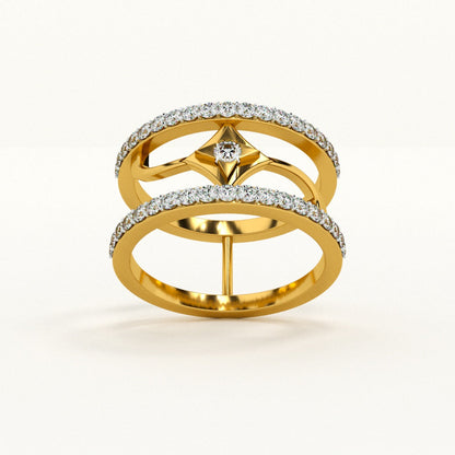 Verve 925 Sterling Silver  Signature Ring
